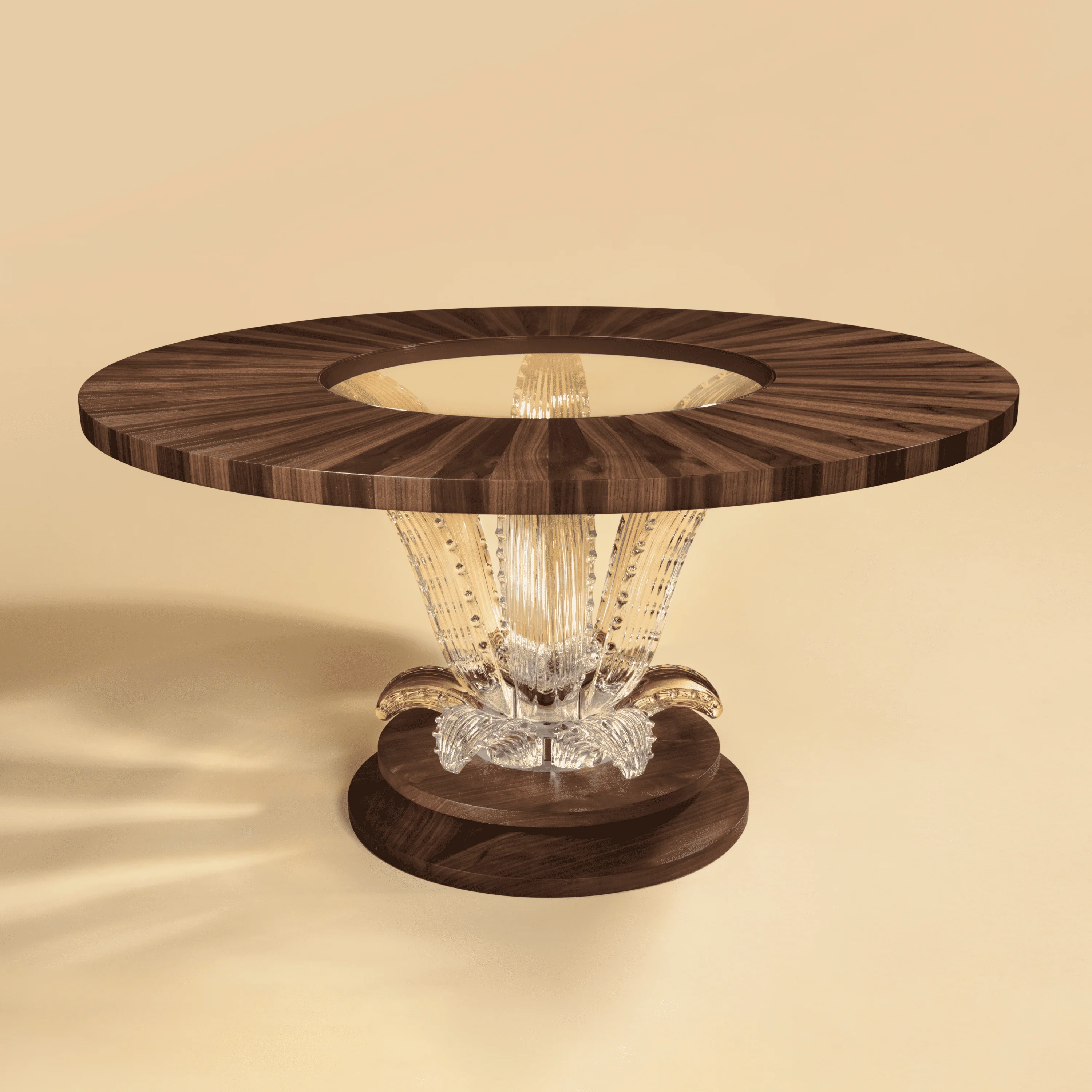 Cactus grand coffee table walnut - Image 3
