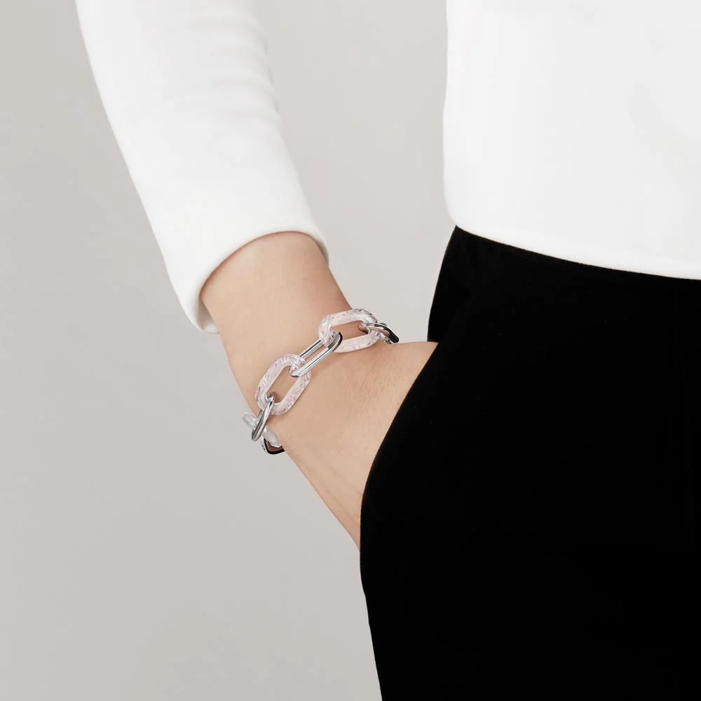Empreinte animale Bracelet 5 crystals - Image 4