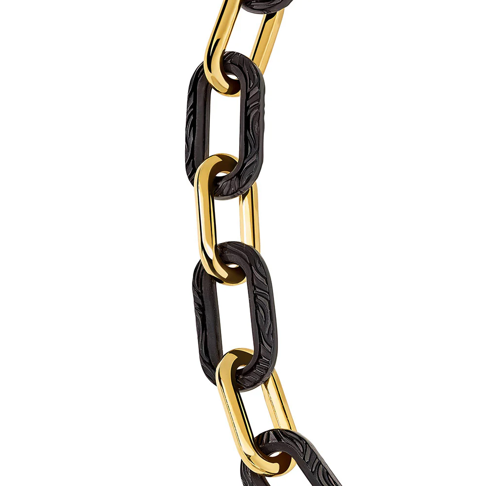 Empreinte animale necklace 12 crystals - Image 2