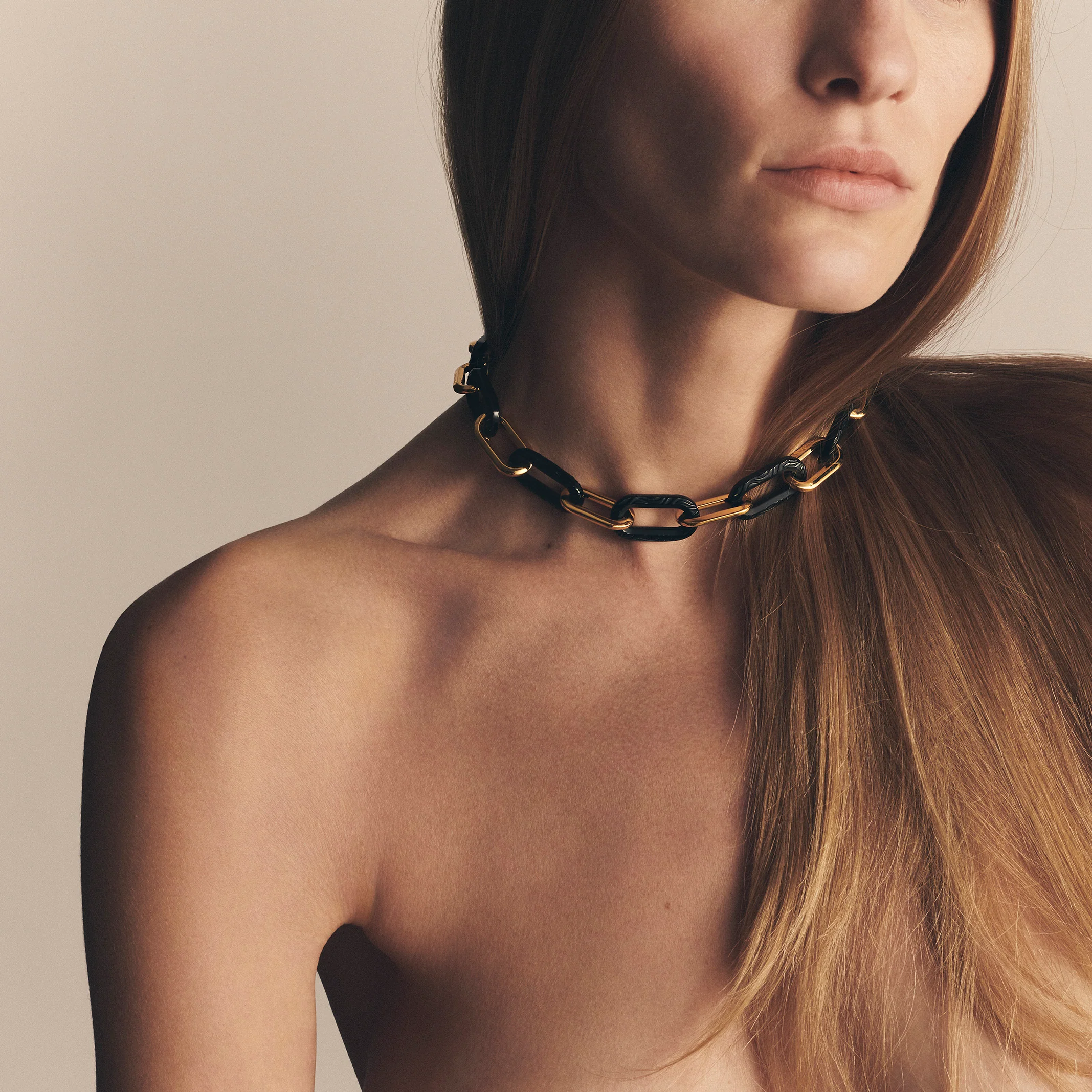 Empreinte animale necklace 12 crystals - Image 4