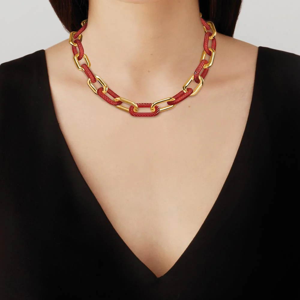 Empreinte animale necklace 12 crystals - Image 2