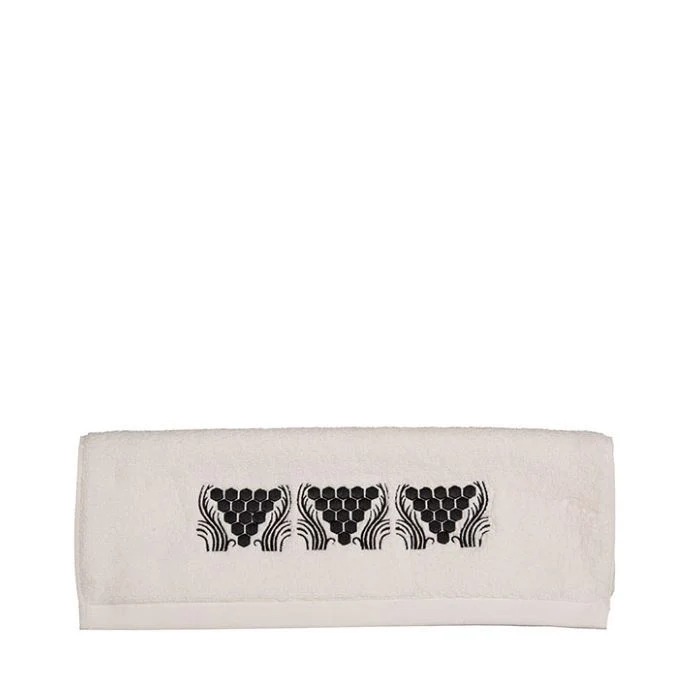 Raisins embroidered hands towel - Image 2