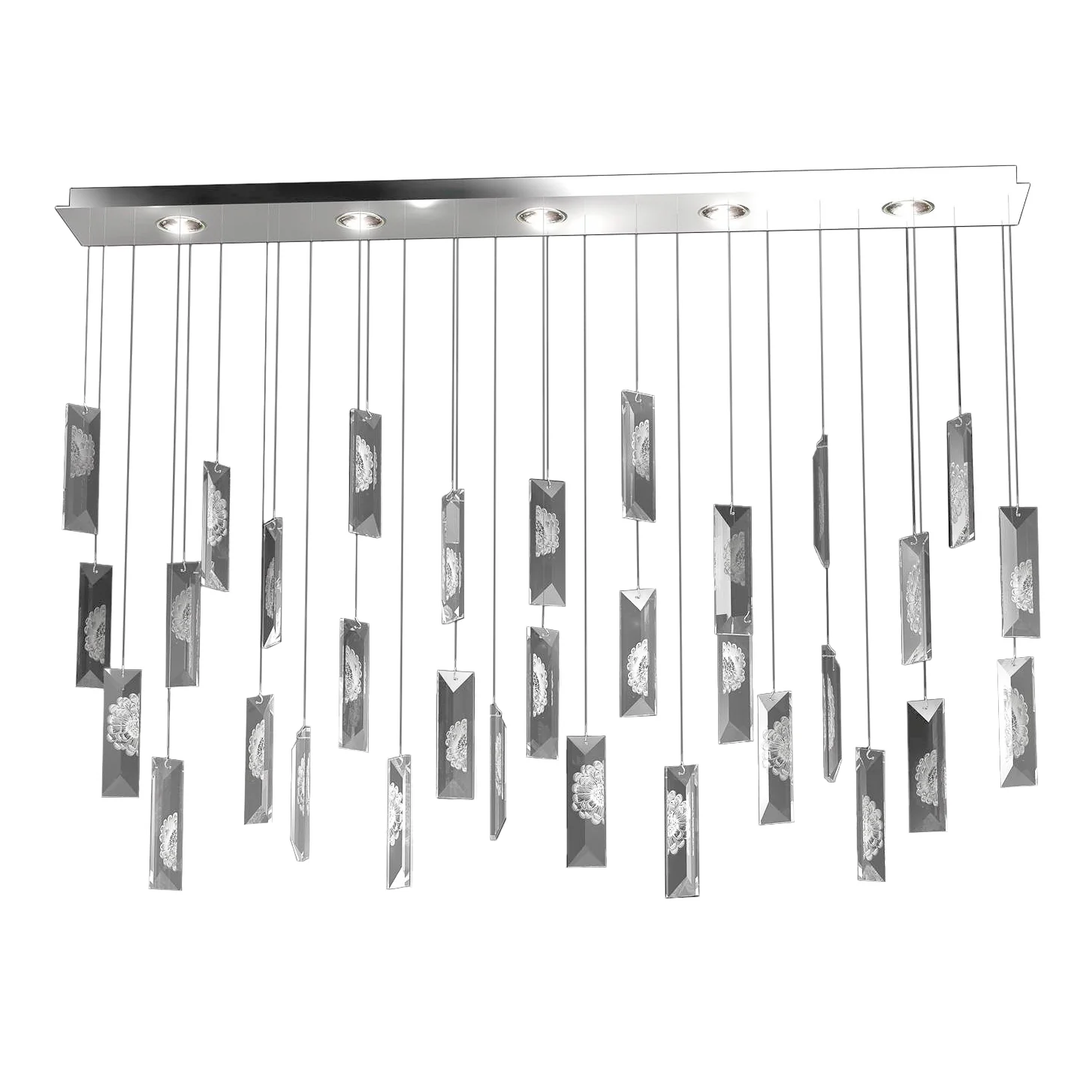 Serene 32 Simple Prisms Ceiling Lamp - Image 2
