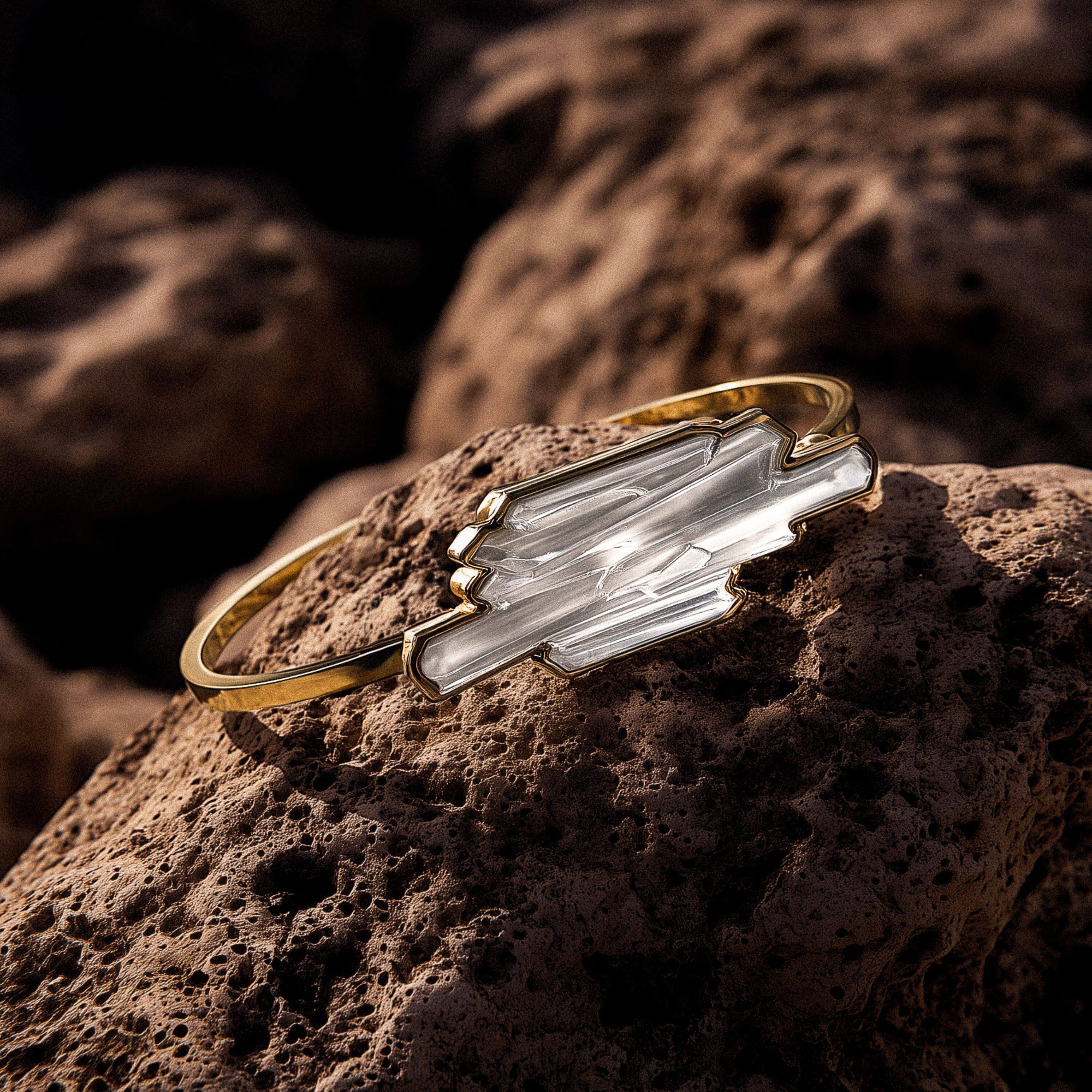 Terramineral bangle bracelet - Image 3