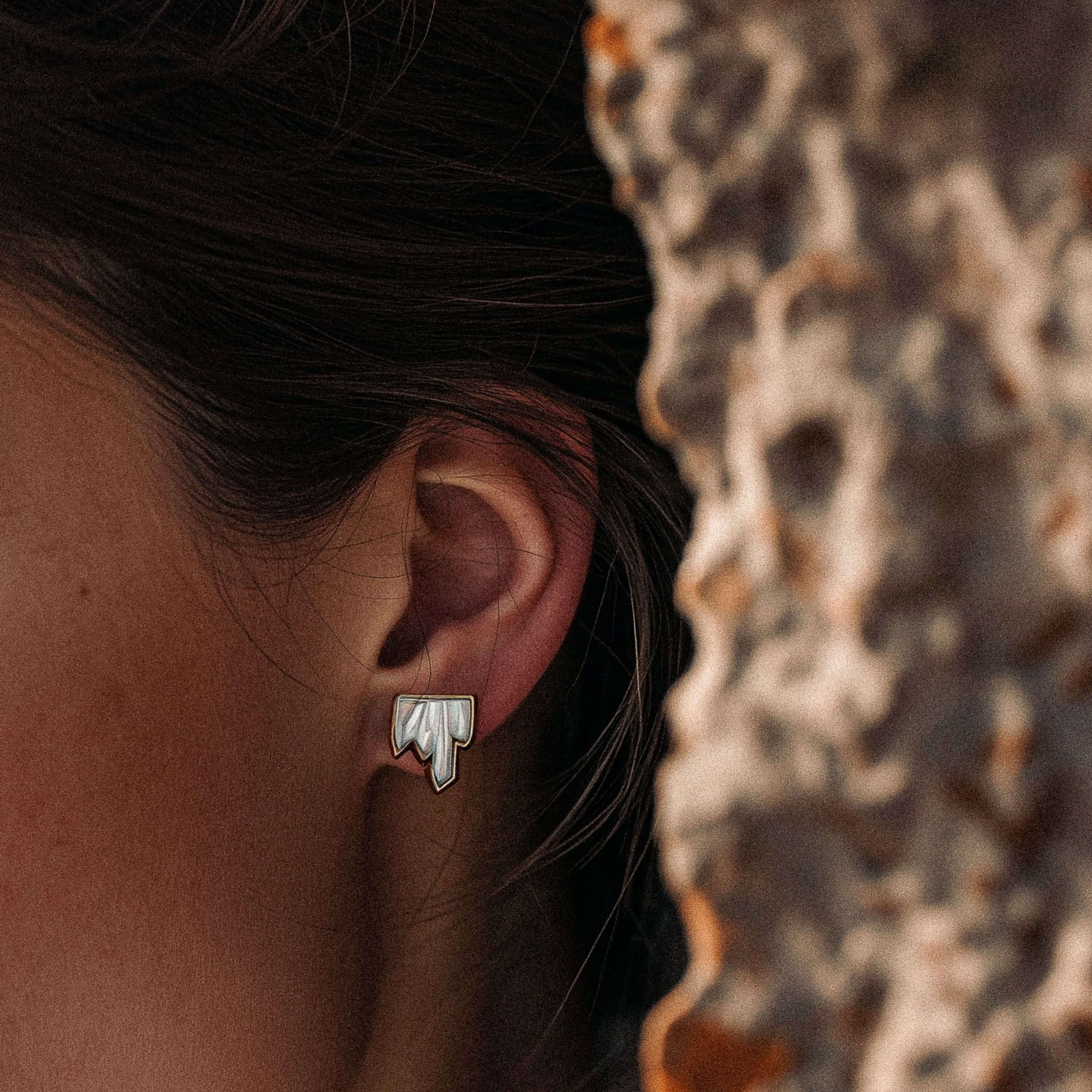 Terramineral Stud Earrings - Image 2