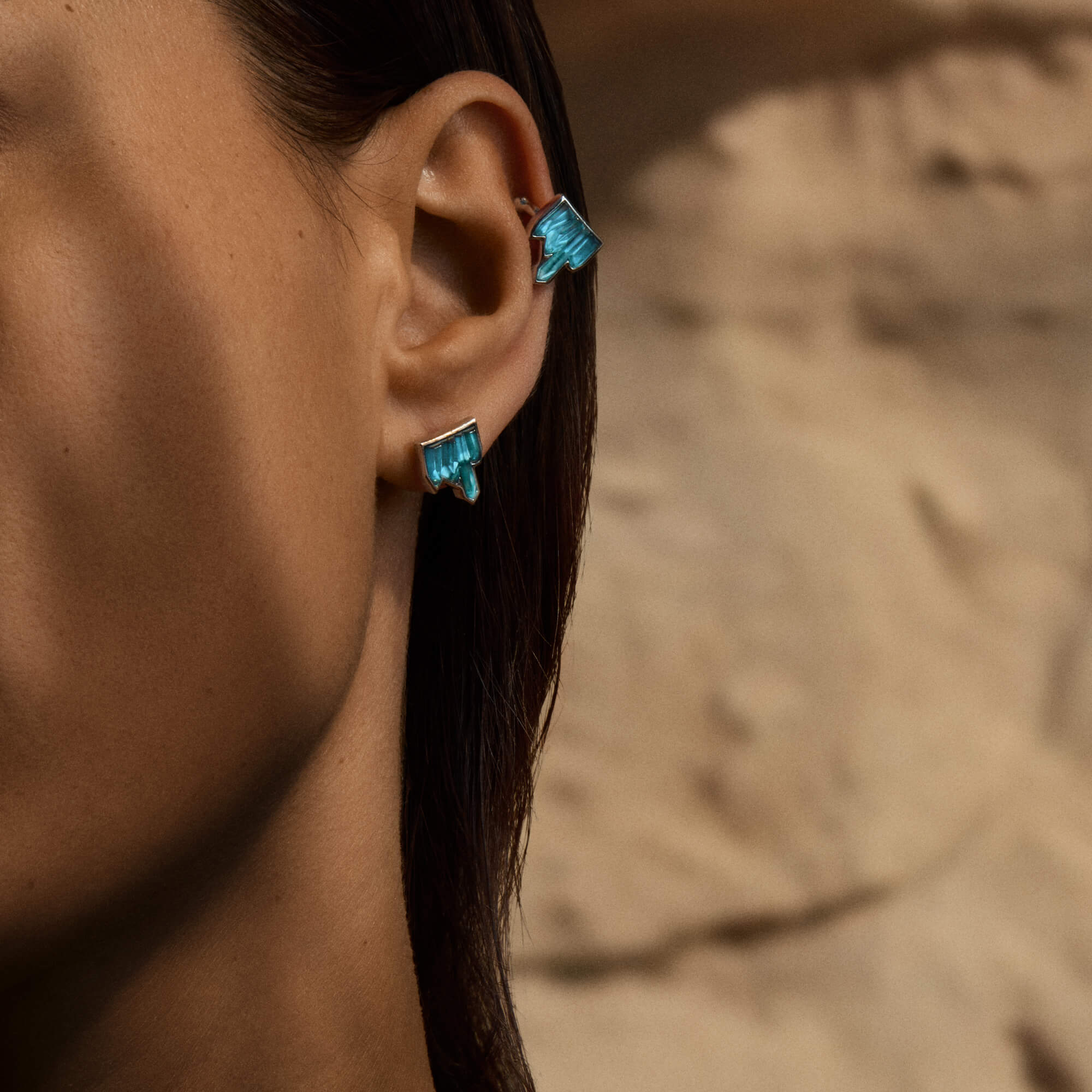 Terramineral Stud Earrings - Image 3
